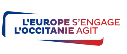 Logo l'Europe s'engage, l'Occitanie agit