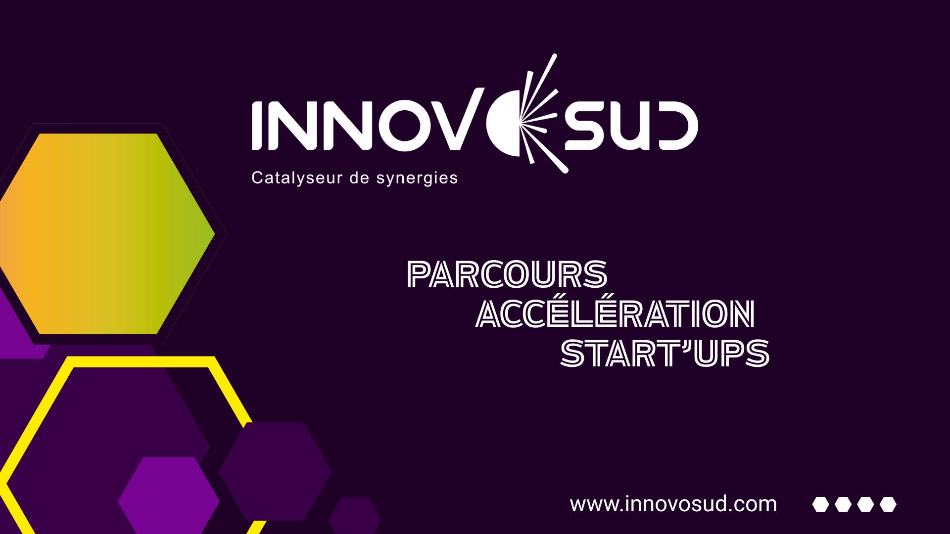Parcours accélération startup innovosud 2026